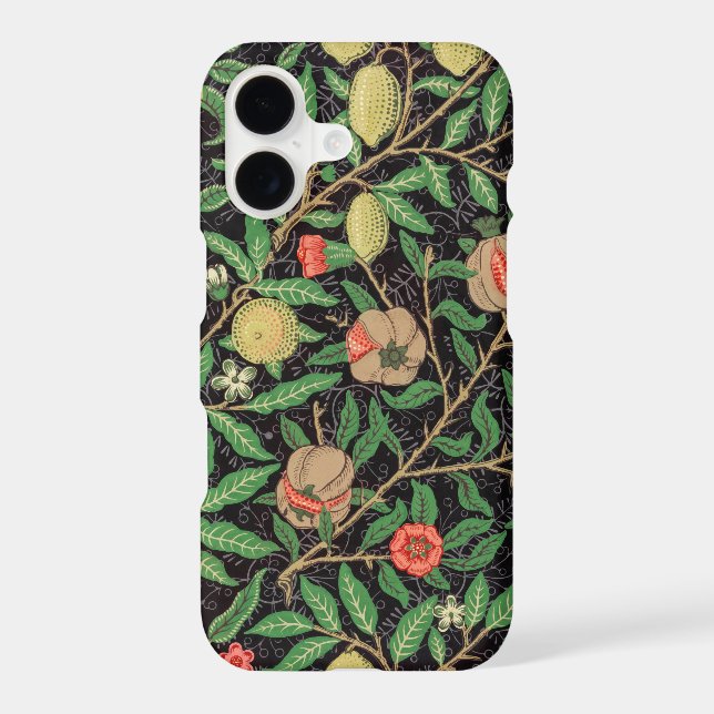 IPHONE CASE : WILLIAM MORRIS : POMEGRANATES (Back)