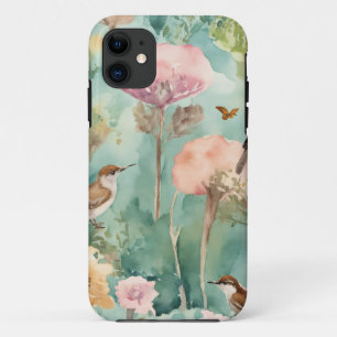 iPhone Case with Butterfly Design