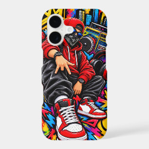 Iphone case with graffiti art