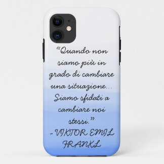 iPhone case with Italian wise saying
