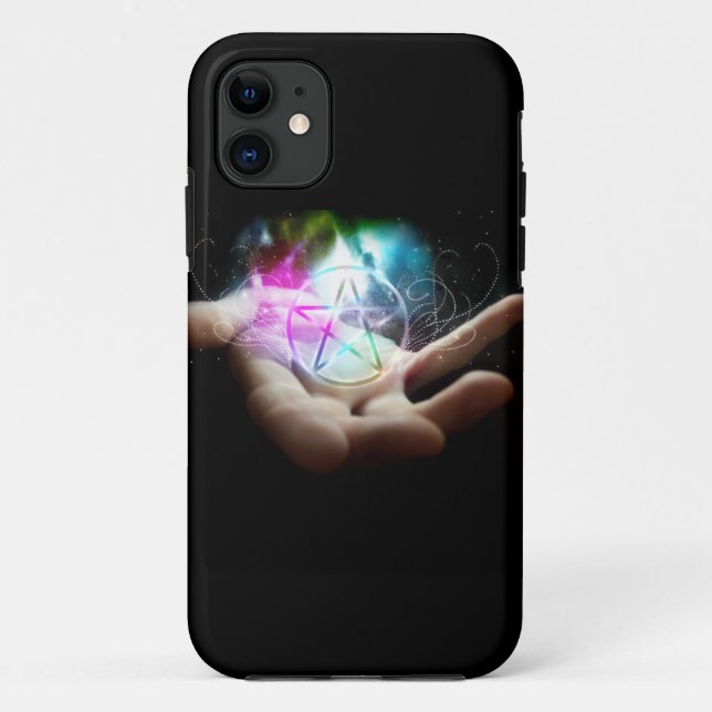 iphone case with pentacle (Back)