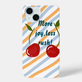 iPhone case with summer print 