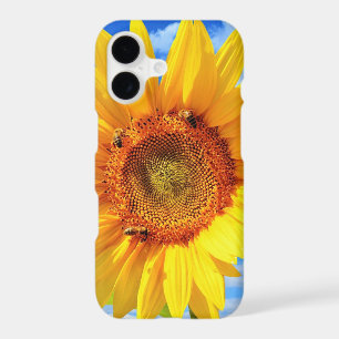 iPhone Case with Yellow Sunflower