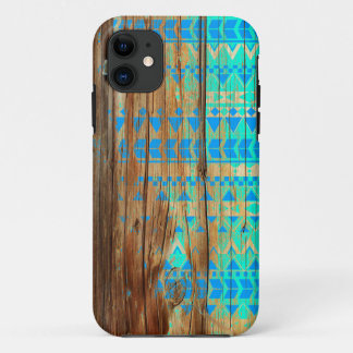iPhone Case Wood Aztec Wooden iPhone 6 case