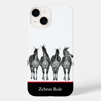 iPhone Case-Zebras Rule  Case-Mate iPhone 14 Case
