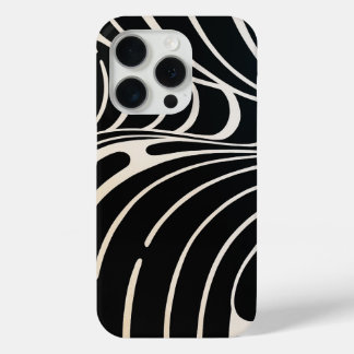 Iphone cases black and white waves