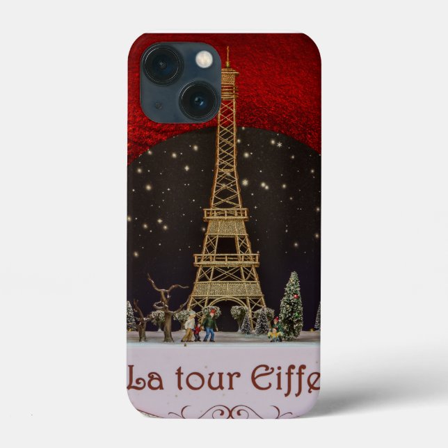 iPhone Cases Christmas in Paris (Back)