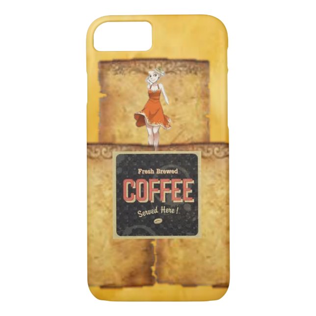 IPhone Cases Coffee (Back)
