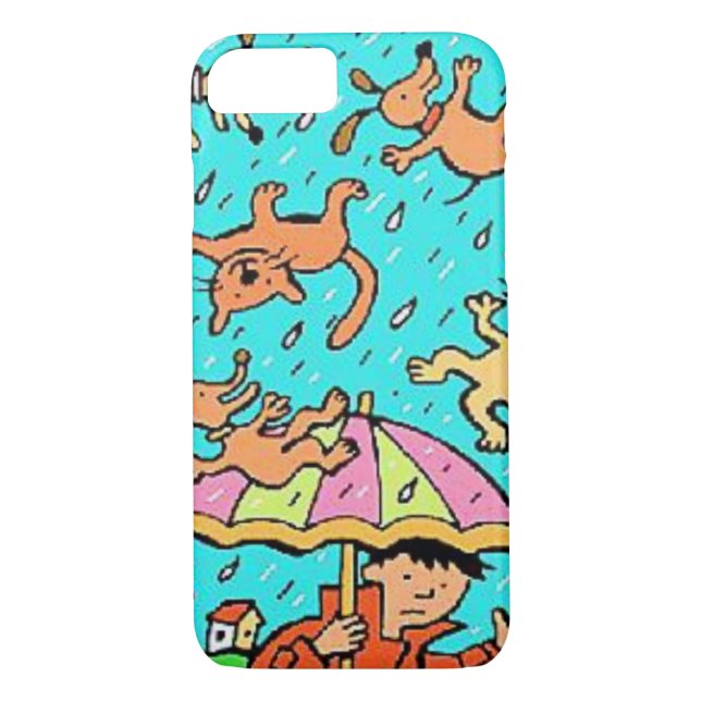 IPhone Cases Raining Cats n Dogs (Back)