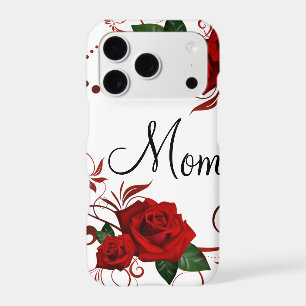 IPhone Cases Red Rose Mom