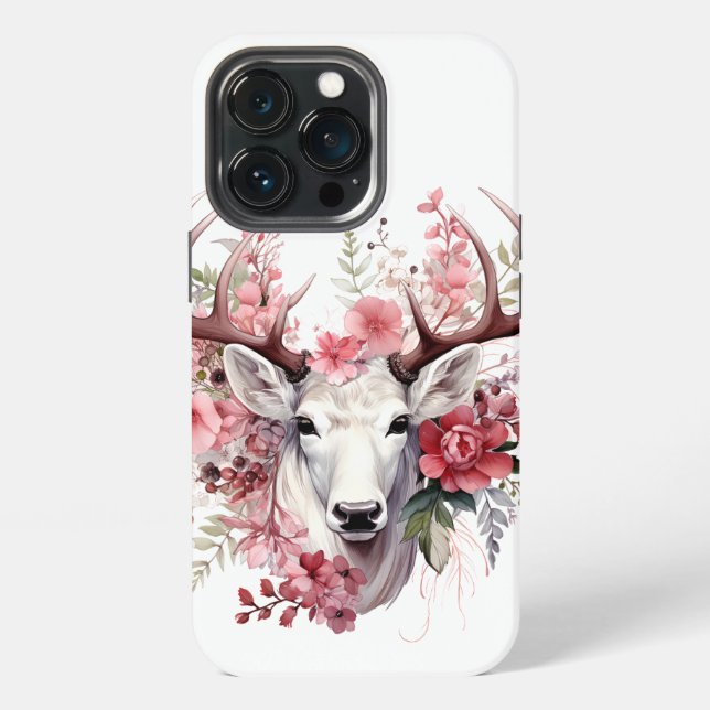🦌📱 iPhone Cases: Reindeer Edition 📱🦌 Case (Back)