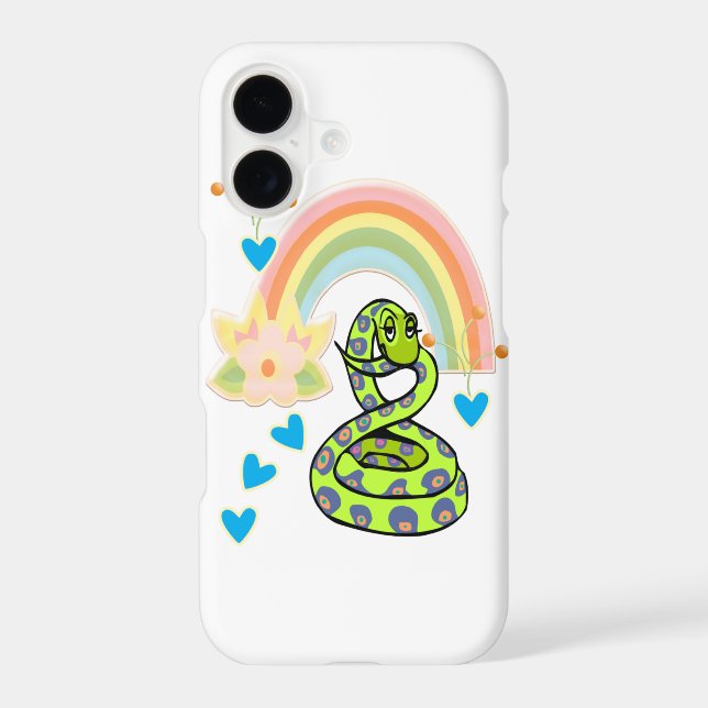 IPhone Cases Snake Rainbow (Back)
