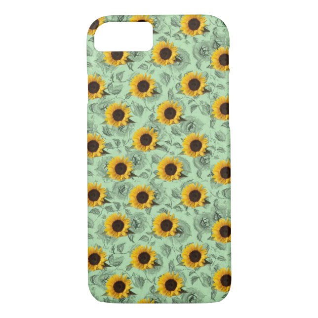 IPhone Cases Sunflowers (Back)