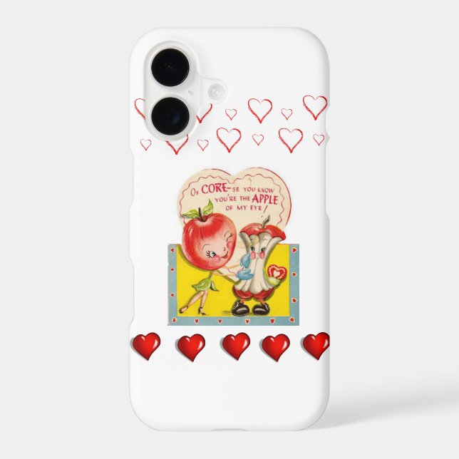IPhone Cases Valentine's Day Apple (Back)