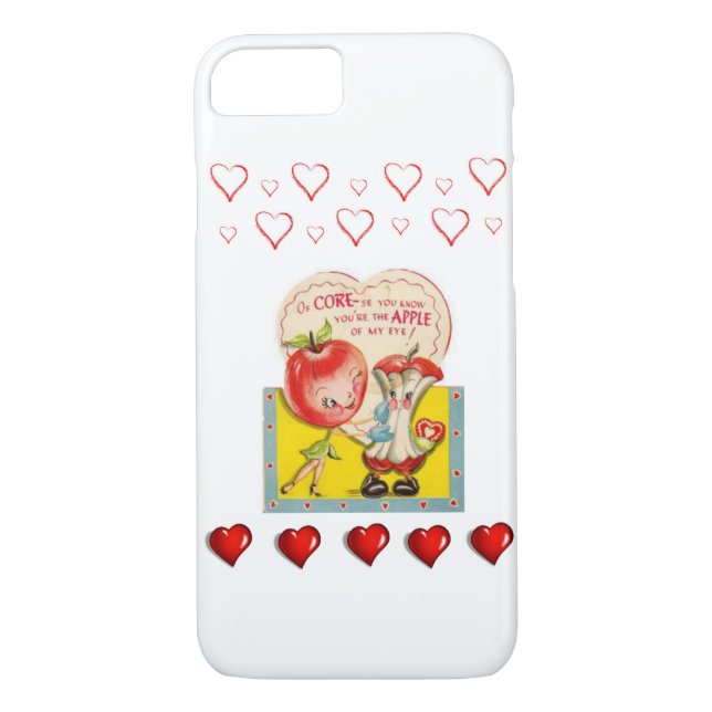 IPhone Cases Valentine's Day Apple (Back)