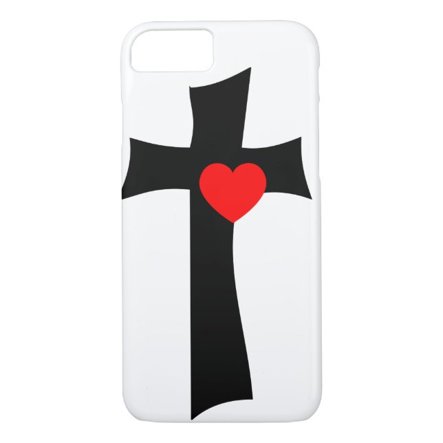 IPhone Cases Valentine's Day Cross (Back)