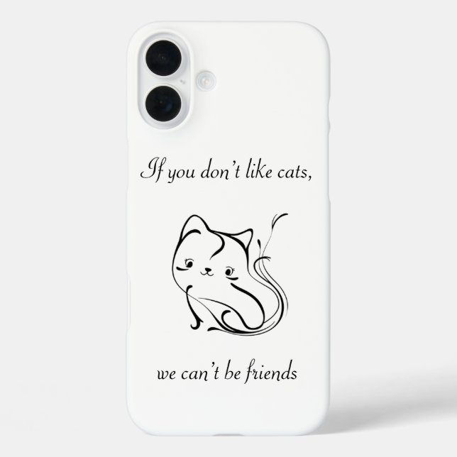 Iphone Catlover cover (Back)