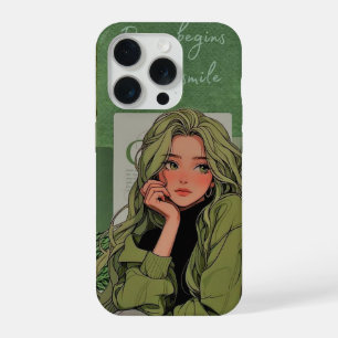 Conception de fond de coque de téléphone à esthéti