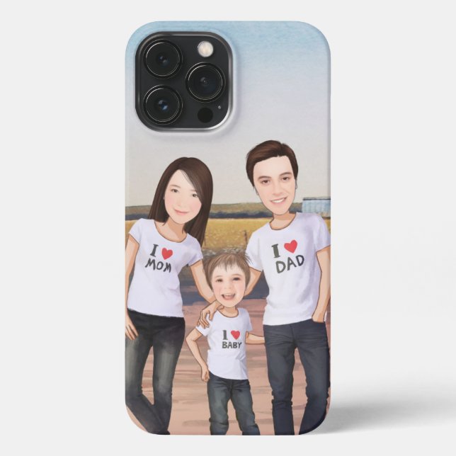 iPhone Coque de téléphone (Verso)