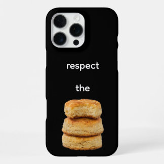 iPhone 16 Pro Max Coque de téléphone biscuit respectueuse