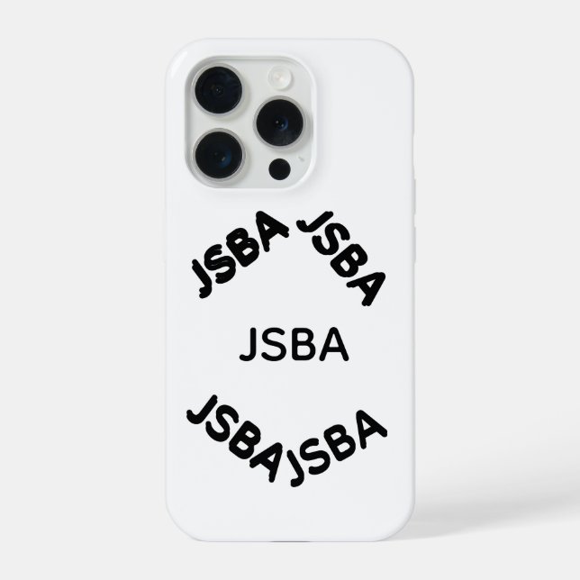 iPhone Coque de téléphone JSBA (Verso)