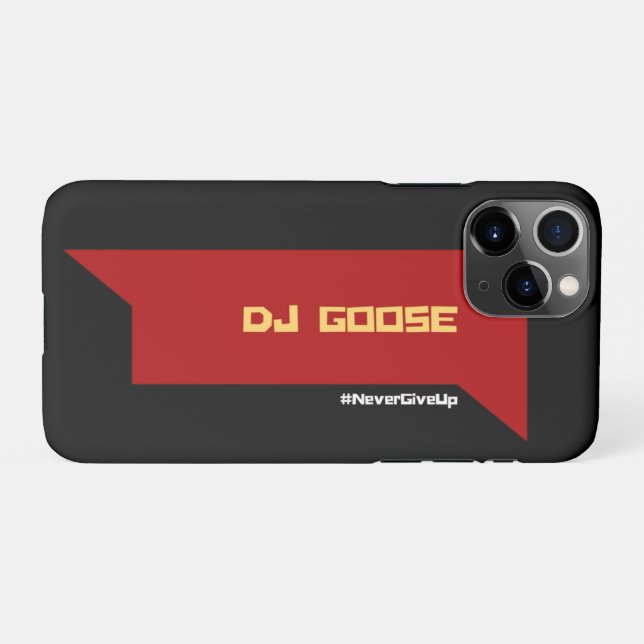 iPhone Coque DJ Goose (Dos Horizontal)