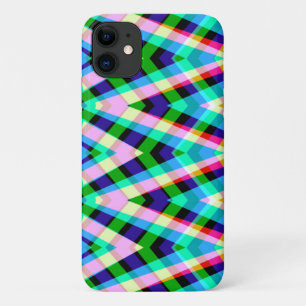 iPhone / coque ipad, Une multicolore plaid vibrant