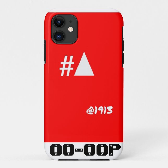 iPhone Cover- #Pyramid @1913 Case-Mate iPhone Case (Back)