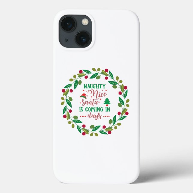 iPhone de Noël festif / coque ipad (Verso)