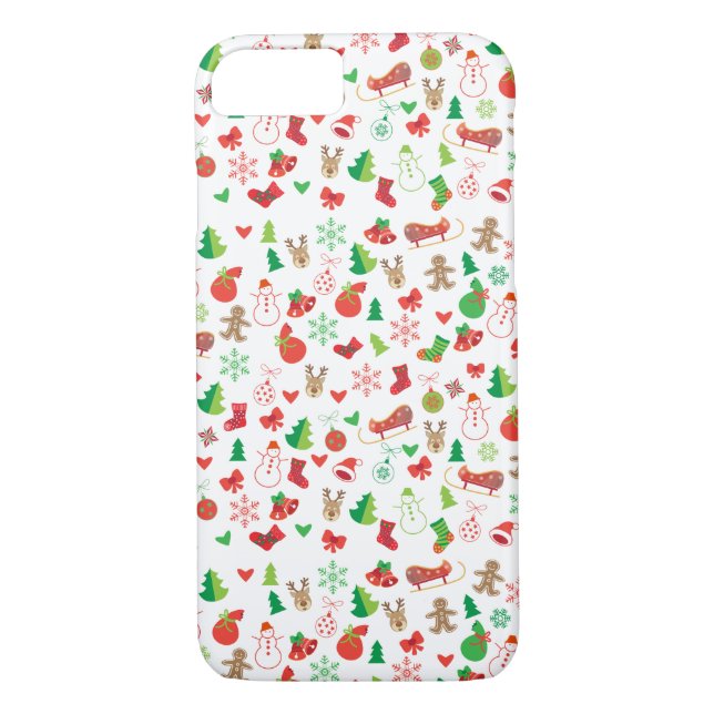 iPhone / décoration coque ipad Noël XMAS (Dos)