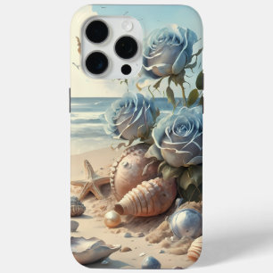 iPhone / Denim Blue Rose Beach Vibes coque iphone