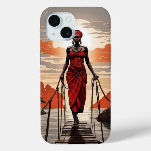 Iphone femme africaine / coque ipad