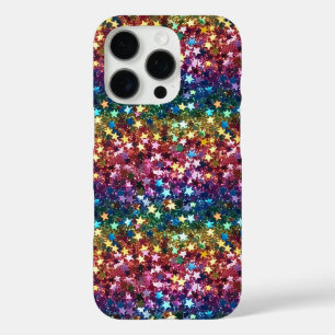 iphone glitter star pattern phone case