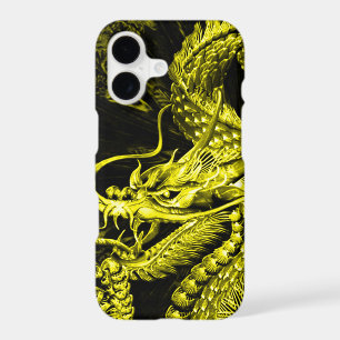 iPhone Gold Chinese Emperor Dragon Art Case