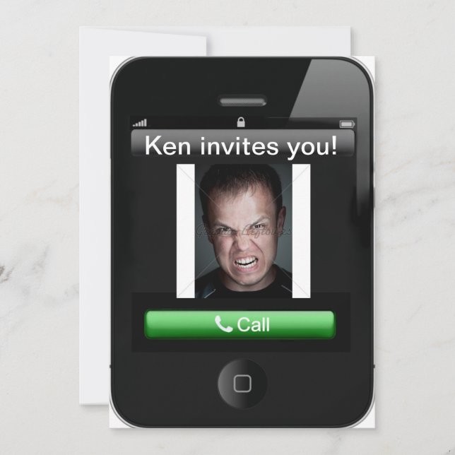 iPhone Invitation (Front)