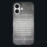 iPhone / iPad case<br><div class="desc">Witzige Grüße und Wünsche an den Weihnachtsmann,  vor einem Kreidetafel Hintergrund. Rückseite ist mit weißer Liniatur versehen.</div>