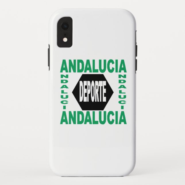 iPhone / iPad case  Apple XR  ANDALUCIA DEPORTE (Back)