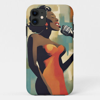 iPhone / iPad case FemaleNightclub Singer