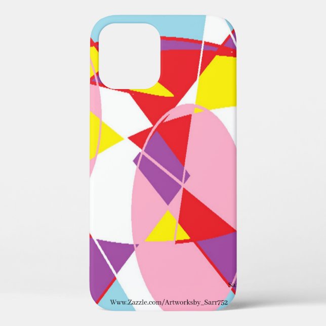 iPhone / iPad case : FULL COLOR ABSTRACT (Back)