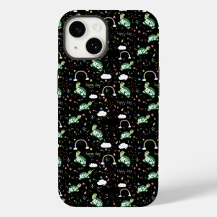 iPhone / iPad case MaJk Turtle "Happy Day" pattern