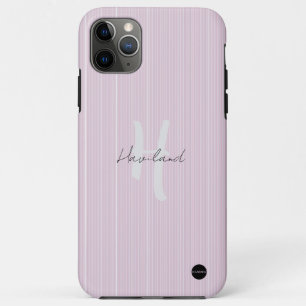 iPhone / iPad case Pale Pink Lines