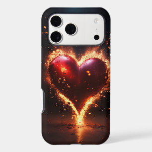 iPhone / iPad Case red Hot Fire – Bold Flame Energ