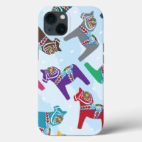 iPhone / iPad case Scandinavian Data horse design