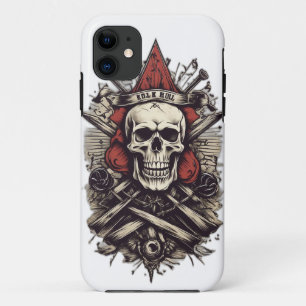 iPhone / iPad case : Skull and bone design