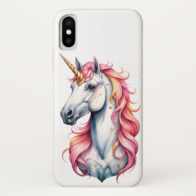 iPhone / iPad case unicorn (Back)