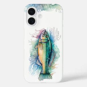 iPhone / iPad case - Watercolor Series: Bass