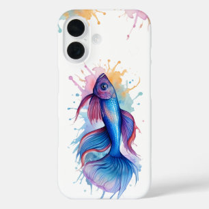 iPhone / iPad case - Watercolor Series: Betta Fish