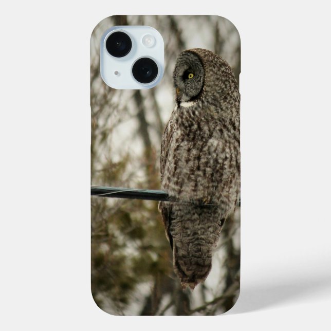 Iphone/Ipad Case With Cute Owl  Design (Back)