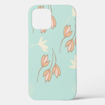 iPhone/iPad casing with floral design.