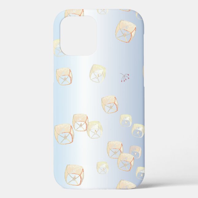iPhone/iPad Cover with Light Balloon Design (Back)